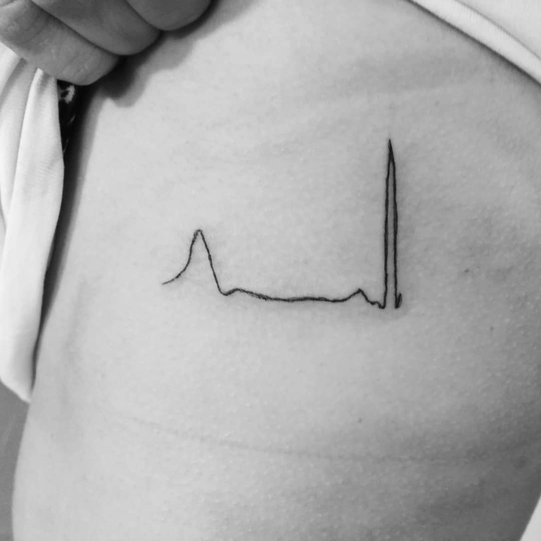 Heartbeat Tattoo Designs On Hand - YouTube
